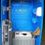 Sure-Flush portable toilet with warm water sink, infrared heater light, soap, paper towels and toilet paper. Meets the Ministry of labour requirements for clean up facilities and heated toilets on construction sites. Sure-Flush portable toilet with warm water sink, infrared heater light, soap, paper towels and toilet paper. Meets the Ministry of labour requirements for clean up facilities and heated toilets on construction sites.