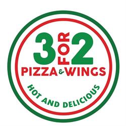 3 For 2 Pizza & Wings