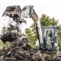 A Bobcat E60 compact excavator A Bobcat E60 compact excavator