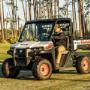 A Bobcat UV34 utility vehicle A Bobcat UV34 utility vehicle