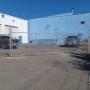 Custom galvanized chain link gates and surrounding fence Custom galvanized chain link gates and surrounding fence