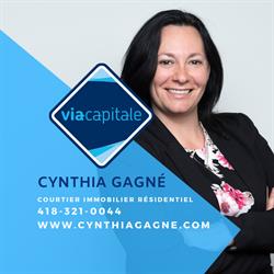 Cynthia Gagné, Courtier Immobilier Résidentiel - Via Capitale