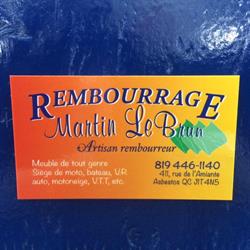 Rembourrage Martin Lebrun