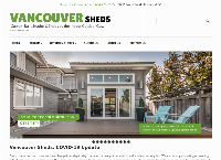 Custom cedar shed in vancouver.