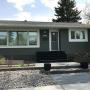 front of the house with capping and siding front of the house with capping and siding
