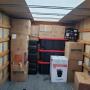This is how our professional Stackers stack your boxes. We keep the boxes and any cabinets in the front and keep the heavier material after that and then tie everything together with straps so that nothing falls while the truck is being driven. This is how our professional Stackers stack your boxes. We keep the boxes and any cabinets in the front and keep the heavier material after that and then tie everything together with straps so that nothing falls while the truck is being driven.