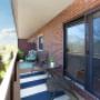 Private balcony with beautiful view of the surrounding area at Regency Tower in Owen Sound, ON Private balcony with beautiful view of the surrounding area at Regency Tower in Owen Sound, ON