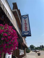 The Blue Light Liquor Store