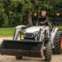Bobcat CT2025 with front-end loader on gravel Bobcat CT2025 with front-end loader on gravel