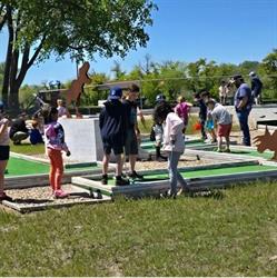 Raptor Rounds Mini Golf & greenhouse
