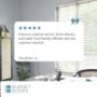 Budget Blinds of South Windsor loves to hear about the experience our clients had! Budget Blinds of South Windsor loves to hear about the experience our clients had!