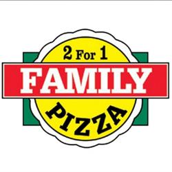 2 for 1 Family Pizza