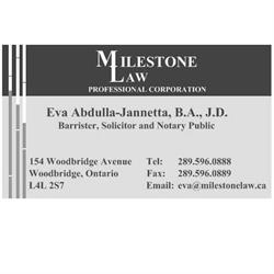 Milestone Law Professional Corporation