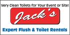 Jack's Expert Flush & Toilet Rentals