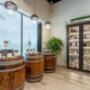 Local Cannabis Co. Parksville Store Entrance Interior with display cabinetry Local Cannabis Co. Parksville Store Entrance Interior with display cabinetry