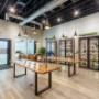 Local Cannabis Co. Parksville Store Interior with Display Tables, Cabinetry, and Aroma Visual Sensor Local Cannabis Co. Parksville Store Interior with Display Tables, Cabinetry, and Aroma Visual Sensor