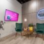 Local Cannabis Co. Retail Store Interior décor with seating chair area for elderly and wheelchair ac Local Cannabis Co. Retail Store Interior décor with seating chair area for elderly and wheelchair ac