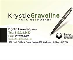 Maitre Krystle Graveline Notaire