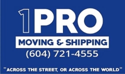 1PRO Moving Company Vancouver & Shipping