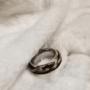 Hand-crafted black and white braided insert of the stainless steel ring.
8mm with 4mm inlay.
Also available in different materials. Hand-crafted black and white braided insert of the stainless steel ring.
8mm with 4mm inlay.
Also available in different materials.