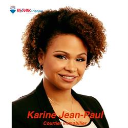 Karine Jean-Paul Courtier immobilier RE/MAX Platine