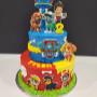 Gâteau personnalisé pat patrouille en crème au beurre Gâteau personnalisé pat patrouille en crème au beurre