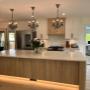 kitchen reno with under cabinet lighting and kick space lighting. Accent lighting. Chilliwack electrician kitchen reno with under cabinet lighting and kick space lighting. Accent lighting. Chilliwack electrician