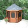 Gazebo Québec - Le Saint-Bruno - 6 Cotés - 10' - Abris parfait pour un espace restreint dans le jardin Gazebo Québec - Le Saint-Bruno - 6 Cotés - 10' - Abris parfait pour un espace restreint dans le jardin
