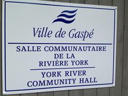 York River Community Hall / Salle communautaire de la riviere York