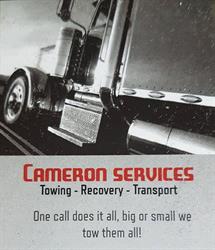 Cameron Services Towing-Recovery-Transport