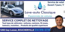 lave auto classique Boucherville