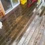 Deck cleaning (before)
Prepping with detergent Deck cleaning (before)
Prepping with detergent