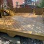 Deck restoration (staining) Deck restoration (staining)