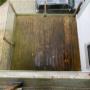 Deck cleaning (before) Deck cleaning (before)