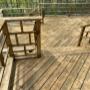 Deck restoration (cleaned prepped for staining) Deck restoration (cleaned prepped for staining)