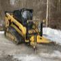 Track Skid Steer
Ideal for cleaning up large trees. This machine has wide tracks for less ground disturbance. Multiple attachments including: tree puller, root rake grapples, bucket and forks. Track Skid Steer
Ideal for cleaning up large trees. This machine has wide tracks for less ground disturbance. Multiple attachments including: tree puller, root rake grapples, bucket and forks.