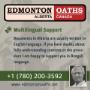 Documents in Alberta are usually written in English language. If you have doubts about fully understanding contents or the procedure I am happy to support you in Bengali language. Documents in Alberta are usually written in English language. If you have doubts about fully understanding contents or the procedure I am happy to support you in Bengali language.