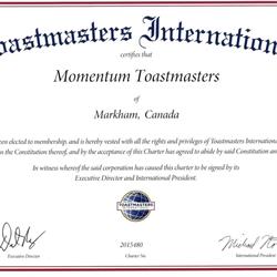 Momentum Toastmaster