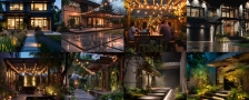 Backyard Lighting Backyard Lighting